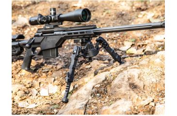 Image of ACCU-TAC FC-G2 F-Class Bipod, Flat Black, FCB-G200