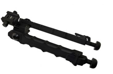 Image of ACCU-TAC Large Caliber Rifle Bi-Pod, Flat Black, Large LRB-0100