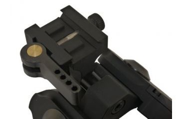 Image of ACCU-TAC Large Caliber Rifle Quick Detach Bi-Pod, Flat Black, Large LRBQD-0100