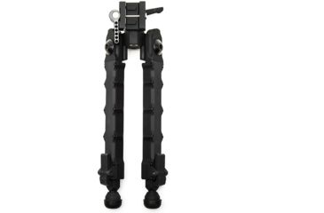 Image of ACCU-TAC LR-10 G2 Quick Detach Bipod, Large Rifle, Flat Black, LRB-G200
