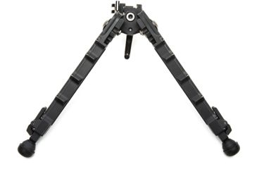 Image of ACCU-TAC LR-10 G2 Quick Detach Bipod, Large Rifle, Flat Black, LRB-G200