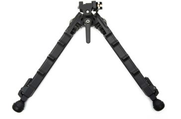 Image of ACCU-TAC LR-10 G2 Quick Detach Bipod, Large Rifle, Flat Black, LRB-G200
