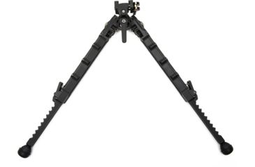 Image of ACCU-TAC LR-10 G2 Quick Detach Bipod, Large Rifle, Flat Black, LRB-G200