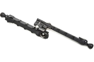 Image of ACCU-TAC LR-10 G2 Quick Detach Bipod, Large Rifle, Flat Black, LRB-G200