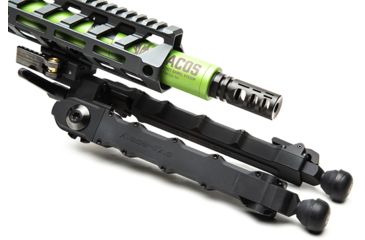Image of ACCU-TAC LR-10 G2 Quick Detach Bipod, Large Rifle, Flat Black, LRB-G200