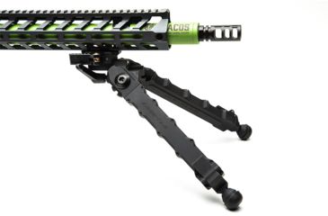 Image of ACCU-TAC LR-10 G2 Quick Detach Bipod, Flat Black, Large, LRB-G200