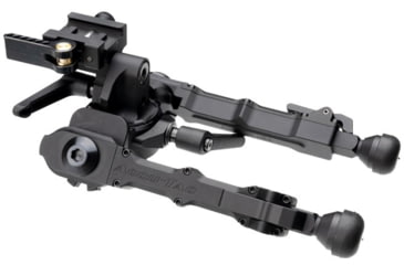 Image of ACCU-TAC Pc-4 Bipod, Picatinny, Pan/Cant, Black, Small, PCB-0400