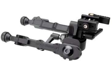 Image of ACCU-TAC Pc-4 Bipod, Picatinny, Pan/Cant, Black, Small, PCB-0400