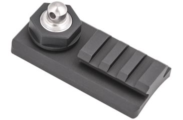 Image of ACCU-TAC Sling Stud Adapter Rail For Bipod, Flat Black, Medium, SRA-200