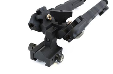 Image of ACCU-TAC Small Caliber Rifle Bi-Pod, Flat Black, Medium SRB-0500