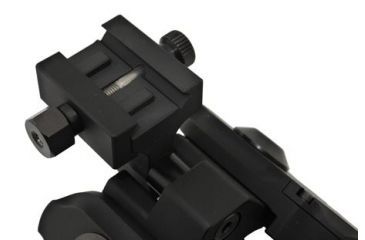 Image of ACCU-TAC Small Caliber Rifle Bi-Pod, Flat Black, Medium SRB-0500