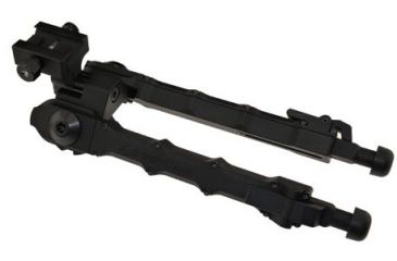 Image of ACCU-TAC Small Caliber Rifle Bi-Pod, Flat Black, Medium SRB-0500