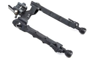 Image of ACCU-TAC WB-5 Wide Body Bipod, Flat Black, WBB-0500