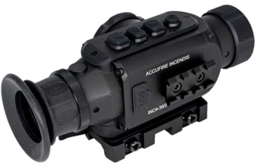 Image of Accufire Technology Incendis Clip-On 1 - 4x 30mm Thermal Imaging Rifle Scopes, 60 NTSC, Black, ACC-INC3-2020G1