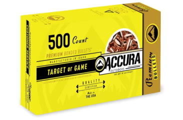 Image of Accura Bullets Premium Powerbond Bullets .40 cal .400in 180 gr HP 500/ct, 40180HP