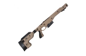 Image of USED Accuracy International Rem 700 AT Chassis System, Long Action, .300 Win Mag, 2.0 Folding Rifle Stock, Pale Brown, 26699PB, EDEMO1