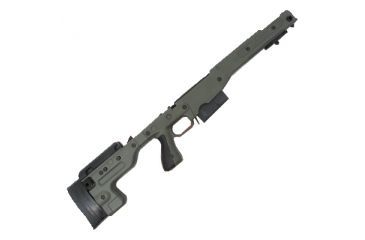 Image of Accuracy International REM 700 LONG ACTION  .338 Lapua Magnum CIP length (Pistol Grip - Flush Cup), Green 26702GR
