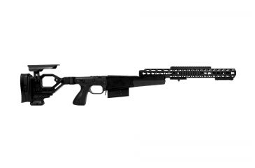 Image of Accuracy International Stage 2 FOLDING STOCK ADJUSTABLE CHEEK PIECE, Black, 26714BL