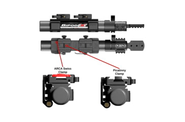 Image of Accuracy Solutions Gen 4 MSR Pro Arca/Picatinny Rifle Stabilizer