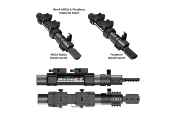 Image of Accuracy Solutions Gen 4 MSR Pro Arca/Picatinny Rifle Stabilizer