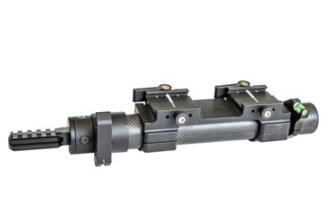 Image of Accuracy Solutions BipodeXt TAC II ARCA Rail Dual Mount, Black, BipodeXt TAC II ARCA Rail DM