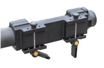 Image of Accuracy Solutions BipodeXt TAC III Gen2 ARCA Spec Telescoping Bipod, Black, AS-90100