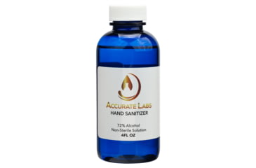 Image of Accurate Labs 72% Alcohol Hand Sanitizer, 4 Oz, 4OZGEL-80