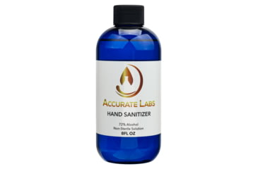Image of Accurate Labs 72% Alcohol Hand Sanitizer, 8 oz Bottle, 8OZGEL