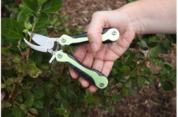 Image of AccuSharp 084C Gardeners Multi-Tool Black/Green Folding Plain