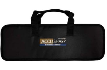 Image of Accusharp 6-piece Fillet Knife Kit W/sharpener &amp; Zip Case