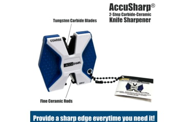Image of AccuSharp 2-Step Carbide-Ceramic Knife Sharpener