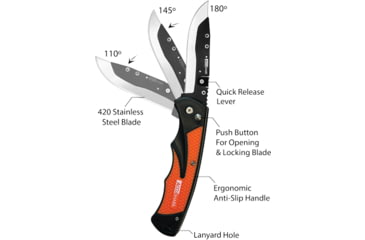 Image of AccuSharp 3.5in Replacement Blades for the Replaceable Blade Razor Knife