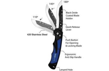 Image of AccuSharp 3.5in Replacement Blades for the Replaceable Blade Razor Knife