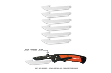 Image of AccuSharp 3.5in Replacement Blades Only for the Replaceable Blade Razor Knife