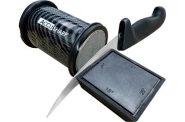 Image of AccuSharp 4-Stone Rolling Knife Sharpener, Black, 137C