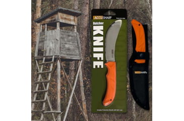 Image of Accusharp Butcher Knife 4 Blade Non Slip Grip