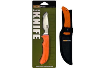 Image of Accusharp Caping Knife 3 Blade Non Slip Grip W/sheath