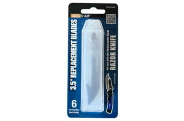 Image of AccuSharp Razor Knife Replacement Blades, Fixed Blade Knife, 6