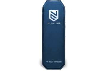 Image of Ace Link Armor Backpack Armor Level 3A Insert, Blue, 5x15in, A-SAP-3A-0515