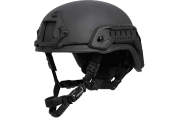 Image of Ace Link Armor High Cut Ballistic Helmet, Black, Large, B-BH-SP-BLK-3-L