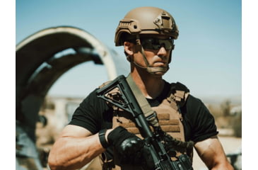 Image of Ace Link Armor Ballistic Helmet Special Mission, Brown, Extra Large, B-BH-SP-CBR-4-XL