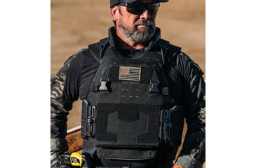 Image of Ace Link Armor CIBV Cataphract Level IIIA Flexcore Bulletproof Vest, Black, One Size, CIBV-3AFLEX-BLK-S-2XL