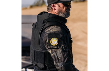 Image of Ace Link Armor CIBV Cataphract Level IIIA Flexcore Bulletproof Vest, Black, One Size, CIBV-3AFLEX-BLK-S-2XL