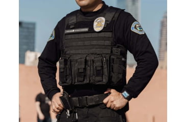 Image of Ace Link Armor Comp-28 Vest Standard, Black, Large, B-CR-C28-BLK-3-L