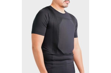 Image of Ace Link Armor Concealed Armor T-Shirt Apex - Mens, Black, 3XL, B-CR-TSH-BLK-6-3XL