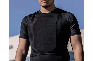 Image of Ace Link Armor Concealed Armor T-Shirt Apex - Mens, Black, 3XL, B-CR-TSH-BLK-6-3XL
