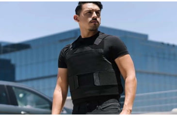 Image of Ace Link Armor Enhancer Vest Standard, Black, 2XL, B-CR-ENH-BLK-5-2XL