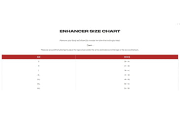 Image of Ace Link Armor Enhancer Vest Standard, Black, 2XL, B-CR-ENH-BLK-5-2XL