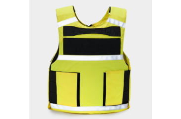 Image of Ace Link Armor Anti-Stab Level IIIA High Visibility Bulletproof Vest, Yellow, Large, HGHVS-3AS1-LC-L-S Y