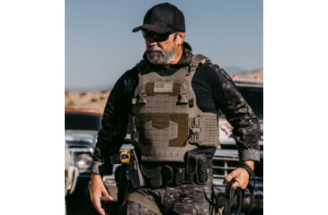 Image of Ace Link Armor KSAV Koursores Level IIIA Standard Bulletproof Vest, Black, One Size, KSAV-3A-BLK-S-2XL